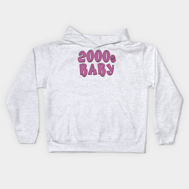 2000s Baby Kids Hoodie by RoserinArt